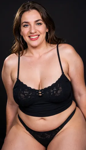 Curvy gilf, looking at viewer, eye contact, portrait photo a ssbbw mature 60 year old woman, (obese:1), wearing a v-neck sleeveless spaghetti strap black maxidress, hourglass figure, wide, huge hips, large waist, narrow waist, saddlebags, round face, chubby cheeks, wrinkles, flushed cheeks, double chin, big eyes, long hair, brunette hair with highlights, medium hair, big smile, mouth open, lips parted, big lips, teeth showing, perfect teeth, joyful smile, (solid blank black background), pokies, hoop earrings, (wrinkles), sagging, breasts, apart, hard nipples, bottomheavy, big, ass, huge, gigantic, thick, thighs, massive, <lora:bottomheavy_v1_sdxl_tags:.8>