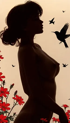 crisp white background, (2D female silhouette:1.7), (Double exposure picture:1.7), nude female silhouette on pure white background, (sexy pose), colorful birds and flowers inside female contour, white background, anime illustration, dvr-wwyt, double, exposure, (source_anime, 80s anime style:1.6), rpgpixie, 90s Anime, (Outline), low color illustration, no gradients, incase style, flat colors, ratatatat74, <lora:dvr-wwyt:2>, <lora:SDXL_double_exposure_Sa_May_V8:2>, <lora:NEOTOKIOXL_0.2_RC:.8>, <lora:outline_xl_kohaku_delta_spv5x:.8>, <lora:ratatatat74-000050:.8>