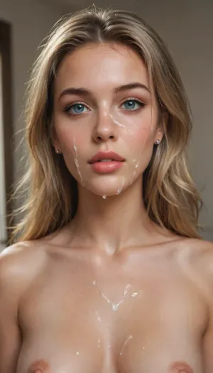Topless, supermodel, face, big, lips, cum on face, perfect tits, <lora:Beautify-Supermodel-SDXL:.7>