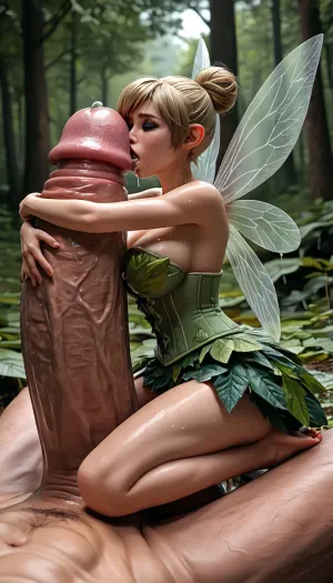 masterpiece, best quality, highly detailed, ((giant pov)), ((Tinkerbell, fairy, wings)), (5ft 9inches tall), (solo:1.4), with, (a 50ft tall naked male giant with an massive huge penis, huge balls, most of giant out of frame only his penis is in frame:1.3), (in a forest:1.2), (large breasts), (wet shaved pussy), slim, (full body view:1.3), (Size Difference, giant's massive huge penis is a lot bigger than girl:1.3), (extremely wide penis too big for girl, penis wider than her thigh:1.2), (erected penis:1.2), (((Giant dick))), (girl is riding on top of penis between her legs, hugging giant's penis:1.4), (her face pressed against massive penis, kissyface, girl kissing penis:1.4), (precum dripping from tip of penis, precum in mouth), (wearing green leafy dress, short, corset:1.3), pussy juice, sweaty body, pussy juice puddle, pussy juice stain, pussy juice trail masterpiece, best quality, highly detailed, ((giant pov)), ((Tinkerbell, fairy, wings)), (5ft 9inches tall), (solo:1.4), with, (a 50ft tall naked male giant with an massive huge penis, huge balls, most of giant out of frame only his penis is in frame:1.3), (in a forest:1.2), (large breasts), (wet shaved pussy), slim, (full body view:1.3), (Size Difference, giant's massive huge penis is a lot bigger than girl:1.3), (extremely wide penis too big for girl, penis wider than her thigh:1.2), (erected penis:1.2), (((Giant dick))), (girl is riding on top of penis between her legs, hugging giant's penis:1.4), (her face pressed against massive penis, kissyface, girl kissing penis:1.4), (precum dripping from tip of penis, precum in mouth), (wearing green leafy dress, short, corset:1.3), pussy juice, sweaty body, pussy juice puddle, pussy juice stain, pussy juice trail