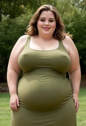 Lubica stepaunt, 45° sideview, Full body shot, Sunny summer day, bright sunny day, (obese:1.3), The fat ssbbw mature milf 60 is walking on the lawn, beautiful eyes, stark naked body, chubby milf, braless, hard nipples, black tight transparent sleeveless black sundress, medium very saggy tits, plump waist, plump pubis, light brunette hair with highlights, bobcut hair, big eyes, happy smile, nip slip, (high quality:2), Wearing, clothes, that, make, sense, with, Braless>, <lora:bralessSDXL_v1_00022:.8>, bottomheavy, big, ass, huge, gigantic, thick, thighs, massive, <lora:bottomheavy_v1_sdxl_tags:.8>