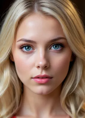 innocent face blonde