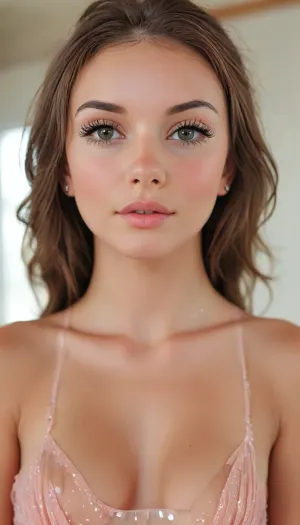 (standing photo full-length:1.9), 1 girl solo, (young cute petite tiny cutie girl:2.1), (very skinny:1.7), ((in office)), ((((very straight long hair)))), detailed face, (high contrast:1.3), (natural skin texture, hyper-realism, soft light, sharp), (ultra realistic:1.3), (maximum quality:1.3), (high resolution:1.3), (extreme detail:1.3), (ultra realism:1.3), (maximum detailed skin:1.3), (((extremely long big thick black eyelashes))), lipstick, (((detaled moles all over the body))), freckles, Canon EOS 5D Mark III, bokeh, (((detaled thin transparent tight mini micro dress))), ((extremely puffy areolas swollen areolas inverted nipples)), (((big long voluminous eyelashes))), (((makeup))), (blush for cheeks:1.4), ((shock)), (((stand on your feet))), ((oiled skin)), (very tanned skin:1.7), side view, <lora:sdxl_photorealistic_slider_v1-0:2>, <lora:Marina_N3ry_XL:2>, <lora:681678_training_data:2>, <lora:MJ52:2>, <lora:attractive_notrigger:.1>