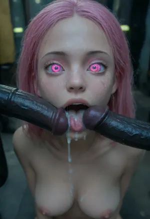 18 year old PETITE CUTIE IS squatting onto VIEWER'S hyper gigantic MASSIVE BLACK HORSEcock, SHE'S HYPNOTIZED BY VIEWER TO BE EXTREMELY DESPERATE AND TERRIFIED OF HIS gigantic thick BLACK HORSEcock, HYPNOSIS, BUKKAKE, UHD 8K, extreme realism, maximum detail, tanned skin with FRECKLES, (MESSY long MULTICOLOR hair), view from side and below, YOUNG HOTTIE IS OBSESSED WITH VIEWER'S ENORMOUS BLACK HORSECOCK, she is SHAMEFULLY kissing the tip of HIS MASSIVE BLACK HORSEcock and licking the cum, DISGUSTED BY HUGE BLACK HORSEcock, SUPER EXCITED eyes GLOWING WITH INTENSE DISGUST, EYES WIDE OPEN, (BRIGHT GLOWING MINDLESS PINK eyes:1.7), she is HYPNOTIZED TO WORSHIP VIEWER'S MASSIVE BLACK HORSECOCK, EXTREME BUKKAKE BY HUGE BLACK HORSECOCKS, EXCITED happy smiling extreme orgasm face, (EXTREME AHEGAO FACE:1.8), lots of thick runny cum on her face and lips and chin and forehead, (tinkerbell99, aged 20), SUPER FIT BODY, WEARING FISHNET CATSUIT, (VERY BIG ROUND FAKE BOOBS), EXTREME HYPER BUKKAKE, perfect composition of lights and shadows, (After massive bukkake cum), dynamic, the brightest image, clear focus, depth of field, 32k, 30 mm lens, 1/250 s, f/2.8, ISO 300, excessive thick runny cum on face, lots of cum on breasts, lots of cum on hair, cum in mouth, big, tits, ohwx, woman, close-up, cowboy, shot, high, angle, skinny, body, igbaddie, tongue, out, ahegao, drool, <lora:JustCum:2>, <lora:cum_in_eye_deepmind:2>, <lora:SDXL_GigaTits:1.7>, <lora:igbaddie-XL:2>, <lora:ahegao_mr_chrisma:1.6>