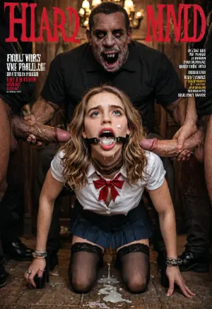 (huge veiny wet dick), (((extreme painful creamy deepthroat))), ((cum)), (orgasm:1.12), (deep deepthroat:1.5), (extreme oral sex:1.24), (huge african dick:1.15), (sided deepthroat), (mouth full cum), (cum on face:1.5), (excessive cum leaking from mouth on to chest:1.1), hyperrealistic, 8K, BadX, Stable-Yogis-Makeup-Enhancer-XL, spectacular lighting, (((large massive, veiny cock in mouth:1.16))), oral cream pie, (eyes wide open in horror:1.72), (wide mouth spreader, ring gag:1.12), (pleading expression:1.28), (terrified:1.36), (crying:1.24), (fear and panic:1.36), 3/4-body view from below, (man is choking her from behind:1.4), ((hogtied, bound for sex, tied up)), red whip marks on body and tits, (whip_marks:1.18), (flogged_tits:1.24), slap marks, (black eyes), (pale skin:1.3), cock in mouth, (brutal face fuck), Blowjob, (tears in eyes:1.5), (running makeup), (cum drips from nose:1.3), (cum drips from mouth:1.3), ((hands tied at back)), (full body view:1.6), (Interracial anal), (Magazine cover "Hermione Swallows":1.3), high POV, flat chested, (detailed Hermione Granger face), 18 year old young adult girl, posing, pleased smirk expression, (focus detail holding a giant massive black cock both hands), (detail wearing a plain standard Hogwarts Gryffindor school uniform, pleated mini skirt, black stockings), (detail black very high platform high heel shoes:1.2), "Hermione Swallows", (((hyper large cock in mouth:1.3))), (eyes wide open in horror:1.24), (wide mouth spreader ring gag:1.5), (pleading expression:1.18), (terrified:1.12), (crying:1.2), (fear and panic:1.18), UHD 8K, (full body photograph:1.1), (score_9, score_8_up, score_7_up, UHD 8K, masterpiece, best quality, maximum details, natural light, extreme realism, cinematic still), Very realistic, 8k, ultra detailed, hyper extreme size difference, UHD, super high quality, super high resolution, extremely detailed, perfect face, perfect eyes, ultra hd, photorealistic, hyper gigantic large black cock in mouth, hair grab, sad, sad crying, tongue out, brutal face fuck, tears in eyes, one hand around her neck, choking her hard, strangling her, gasping for air, hard nipples, (five Black skin hyper large muscular men), (5 very large and hyper thick black cocks), (monster black cock:1.6), anal spitroast, gagging on cock, random pose, random view angle, (((hyper gigantic large black cock in mouth:1.3))), (pulled nipples:1.2), nipple clamps, spitroast, deepthroat, deep anal penetration, Uber realistic, arched back, detailxl, 35mm photograph, film, professional, 4k, 1girl, 5 boys, hdr, photographic, ultra realistic, ultra high details, back light, anal sex, with large muscular black men, gargantuan black cocks, anal sex expansion, ravenous hyper sex, large hyper muscular black men, <lora:bdsm_SDXL_1_:2>, <lora:677862_training_data:2>, <lora:LCMTurboMix_Euler_A_fix:2>