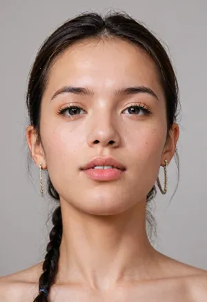 2 Asians girls standing