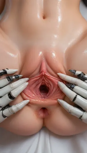 (1 girl), Photorealistic, best quality, masterpiece, Pretty, beautiful, beautiful face, pretty face, perfect face, well-groomed skin, perfect skin, symmetrical eyes, Two ponytails, Iridescent hair color, hair in the form of cat ears, (Cat whiskers are painted on the face, makeup is a cat's face, beautiful skinny 18 year old cyberpunk prosthetic girl, robotic arms and legs, robot fingers, mechanical parts, robot joints, robotic prosthetic arms and legs, robotic prosthetic fingers), (full body shot), expose pussy and asshole, lying on the floor, legs apart, masturbating, cumming, ((((all prostheses are disconnected from the torso, all prostheses are detached from the torso, the prostheses are connected by wires, prosthetics instead of limbs, no limbs, robotic mouth, robotic breasts, robotic nipples, robotic vagina, robotic clitoris)))), flowing pussy, 20 year old girl, smile, photorealism, ice blue eyes, topless, flat, chested, Ultra detailed RAW color photography, highly detailed, high level of detail, (skinny:1.5), tall, small waist, small hips, tiny ass, long thin legs, Lying on her back, (oiled skin:1.4), very freckled, alone, jewelry earrings, very red symmetrical lips, round eyes, round tits, (((perfect fingers, perfect hands, hyper gaping pussy))), tows, ropes, ((hyper gaping pussy, hyper gaping vagina, maigre, musclé, seins visibles, pussy visibles, big clitoris visibles, seins nus, HDR pussy, hyper spread pussy, hyper pussy juice dripping)), (perfect adult body proportions), Real, photorealistic, hi-detaild, 8k, pussy dripping, pussy dripping semen, (spread pussy:1.5), hi-detailed pussy, perfect pussy, ((doing standing gymnastics))