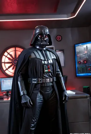 Star Wars, (mighty Darth Vader:1.2), (red-skinned Twi'lek woman:1.1), (Dart Talon:1.6), (black leather underwear:1.1), (black patterns on red skin:1.2), (kneeling and giving Darth Vader a blowjob), (Vader standing, looking down:1.1), (epic scene:1.2), (science fiction:1.1), (cyberpunk atmosphere), (dark surroundings:1.1), (neon red lights), (haze:1.1), (smoke clouds:1.1), (fog), (industrial background), (lattice structure:1), (red halo:1.1), (post-apocalyptic world), (high detail:1.2), (realistically drawn:1.1), (cinematic lighting), (volumetric lighting), (sharp focus), (gloomy:1.1), (atmospheric), (backlit:1.1), (dark shadows:1.1), (best quality), (masterpiece), (great depth of field), ., (Cinematic frame), (epic scale), (high resolution), (8k), (photographic), PEDarthVader, <lora:PE_DarthVader:.8>, Coruscant, Office, Interior, <lora:Coruscant_Office_Interior:.8>