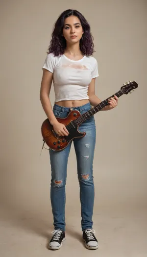 Elegir espíritu: las latinas de pelo púrpura de roca rebelde