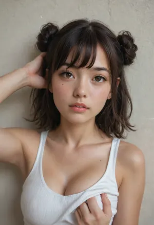 El mago sensual de una chica asiática kawaii: una calificación 8+ en el callejón - un baile de sumisa y seducción