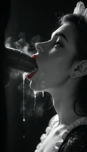 An intense encounter: a tale of passion, power, and unbridled desire in a lace-clad night