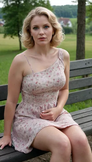 Момент задумчивого размышления: взгляд финской матери, вдохновленный 1940-ми годами