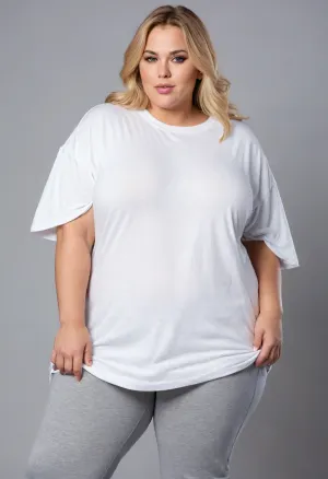 1 woman, white, American, hair, blonde, chubby face, pretty eyes, double chin, broad jawline, fat shoulders, strong arms, (((gigantic breasts unter shirt))), (Wearing a loose wide oversized T-shirt white:1.8), blue Jeans, high Black Boots, high resolution, woman, 50 yo, slight wrinkles in face, looking into camera, Detailed Face, (gigantic hanging bosom:1), 3/4 body, tone body, flat stomach, high definition face, high cheekbones, green eyes, seductive smile, fat ass, strong thighs, wide hips, bob haircut, bbw, chubby, plus-size, fat hips, chest, big, breasts, huge, gigantic, hips, thighs, wide, thick, plump, belly, female, arms, extra, <lora:Venus_Body_Alpha:.5>