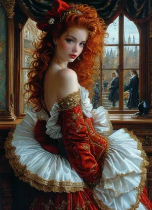 beautiful sexy slender 40 year old blonde woman posing naked, no makeup, Brown eyes, ponytail, 3/4 view, bare legs, standing by her bed, good hands, perfect fingers, (vagina), (shaved pussy)