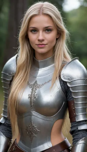 La caballería rubia radiante: una historia de fuerza y alumbramiento en acero iluminado por la luna