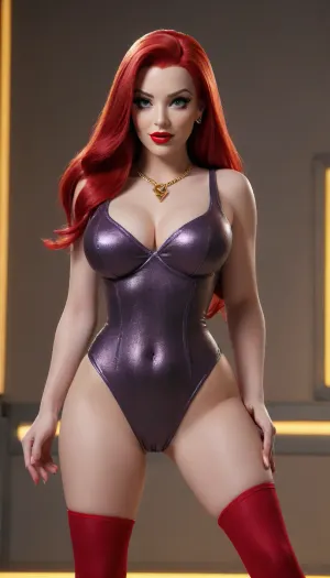 (jessica rabbit:2), (Overwatch Bodysuit:2)