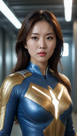 Female Korean superhero