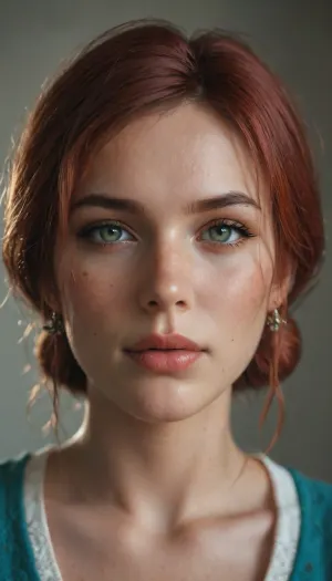 (Triss Merigold), witcher 3 screen, Witcher3TrissMerigold, trissmerigold, in game screen, portrait, <lora:887581_training_data:2>