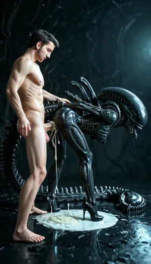 xenomorph male fucking human woman from alien, most beautiful nude woman, xenomorph black male body, xenomorph mouth black tongue, excessive cum, big black alien penis, large size male black body xenomorph, alien romulus, excessive sperm, cum puddle, xenomorph long tail, human fuck by xenomorph, big chap alien xenomorph, xenomorph cum, xenomorph alien sperm, xenomorph alien penis, xenomorph long head, tall scary xenomorph male, monstrous cock, xenomorph male sharp nails, excessive creampie, large scary xenomorph, xenomorph from alien, xenomorph nest from aliens, Katara from Avatar, in high heels, sexy teacher, tall, athletic figure, long slender legs, bent forward, fright on her face, high heels, she looks at the viewer, cum flows down her legs, cum flows out of her pussy, side view, head thrown back, big natural breasts, excess sperm, moonlight, nipples, whole body, full length, Giant long and thick cock in pussy, tearing her pussy, 1girl, katara, brown, hair, braid, blue, dress, eyes, dark, skin, choker, coat, fur, trim, fnkatara, long, topknot, armlet, bare, shoulders, red, crop, top, skirt, barefoot, pants, bracelet, xenoegg, Xenomorph, <lora:426321_training_data:.5>