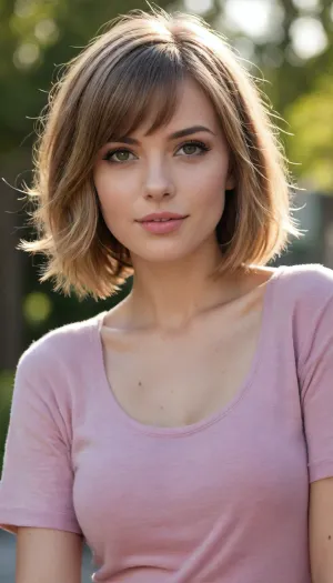 (Extremely insanely highest quality and resolution:1.5), (full body in frame:1.6), (Professional modelling photo:1.3), of, ((astonishing endearing:1.5)), ((pretty girl next door relaxing:1.5)), (extremely detailed face and eyes:1.3), light makeup, (35 years-old), Dutch, (suntouched hair:1.5), (cute:1.33), (slim:1.33), (french bob haircut:1.5), (very messy french bob haircut:1.5), (extremely detailed hair:1.33), (very beautiful extremely detailed stylish feminine chic designer clothing:1.5), (accessories:1.25), (happy look), (extremely detailed detailed outdoor:1.3), (extremely high resolution:1.3), (perfect focus:1.33), (perfect contrast:1.3), (perfect composition:1.3), (extremely detailed lighting and shadows:1.3), (insanely, (sharp details)), gigapixel, (hyperrealism:1.3), photorealistic, (masterpiece:1.2), (8k:1.3), (extremely high detailed:1.3), (photorealistic:1.5), ((extremely high quality)), (intricate details), highly realistic, detailed skin, artistically color tones, ((bokeh)), (smooth shadows)
