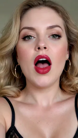 (((sexy granny mature, sexy 18 years old, dark blonde, long wave hair, chubby, sexy naught orgasm face, naught orgasm face, huge black eyes, wide face, long face, pointed nose, wide jaw, long big chin, tall, glamour, make up, bright dark lipstick, lipstick, ((huge hoop earrings)), necklace, long sleeve lingerie, view from below, selfie picture taken from below, riding, ride sex position, looking at the camera, screaming orgasm face, outside)))