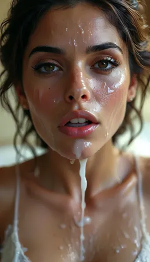 30 year old female bahranian queen, covered in thick white realistic cum, sexy expression, woman, cum, on, face, <lora:MJ52:.8>, <lora:BUT_SDXL_SHS:2>, <lora:add-detail-xl:.7>, <lora:CinematicStyle_v1:2>, <lora:JustCum:1.5>