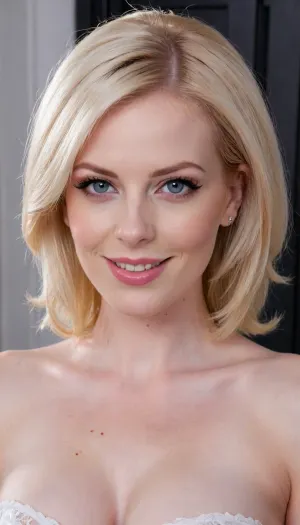 Barbie style, fatal female horny mature milf, seductive personal assistant, secretary, close up face, close up viev to face, detailed beautiful face, busty mature milf 35 y.o., seductive, huge sucking lips, puffy kiss lips, bimbo smile lips, focus on face, seductive beautiful face, smiling at viewer, office boss cabinet background, tall, (pale porcelain skin:1.4), (short blond hair), (elegant hairstyle), beautiful eyes, xxx porn adult star woman, look at me, sexy lips, smile, pouting lips, alluring yet dangerous, close up viev, dark sapphic glamour, look at my eyes, dramatic lighting., milf, ponychar3-RBSYPV3, curvaceous2, long, hair, looking, at, viewer, burgundy, blue, eyes, mole, portrait, freckles, realistic, close_up_detailed_shot_of1, alexharper, <lora:1122530_training_data:2>, <lora:ponychar3-0-RBSYPV3:2>, <lora:close_up_detailed_shot_of1:1.4>, <lora:alexharper:1.4>