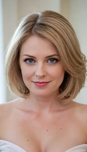 Barbie style, fatal female horny mature milf, seductive bra, secretary, close up face, close up viev to face, detailed beautiful face, busty mature milf 35 y.o., seductive, huge sucking lips, puffy kiss lips, bimbo smile lips, focus on face, seductive beautiful face, smiling at viewer, office boss cabinet background, tall, (pale porcelain skin:1.4), (short hair), (elegant hairstyle), beautiful eyes, xxx porn adult star woman, look at me, sexy lips, smile, pouting lips, alluring yet dangerous, close up viev, dark sapphic glamour, look at my eyes, dramatic lighting., milf, ponychar3-RBSYPV3, curvaceous2, long, hair, looking, at, viewer, burgundy, blue, eyes, mole, portrait, freckles, realistic, close_up_detailed_shot_of1, natpokXL, <lora:1122530_training_data:2>, <lora:ponychar3-0-RBSYPV3:2>, <lora:close_up_detailed_shot_of1:1.4>, <lora:natpokXL:1.6>, <lora:chest_adjust:.8>