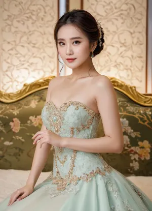 自然光，真实的照片，一个中国美女，穿着白色衬衫和黑色百褶裙，校服，身后的墙上挂着熊猫主题的装饰品。沙漏身材，她穿着写着"可爱女孩"的袜子和高跟鞋。丰盈的上身，她脸上带着微笑，黑发，化着妆。这是一张全身自拍照片，看起来超逼真。