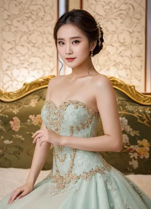 自然光，真实的照片，一个中国美女，穿着白色衬衫和黑色百褶裙，校服，身后的墙上挂着熊猫主题的装饰品。沙漏身材，她穿着写着"可爱女孩"的袜子和高跟鞋。丰盈的上身，她脸上带着微笑，黑发，化着妆。这是一张全身自拍照片，看起来超逼真。