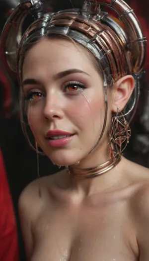 DonM1i1McQu1r3XL, <lora:DonM1i1McQu1r3XL-000008:.8>, DonMSt34mPXL, <lora:DonMSt34mPXL-000006:.8>, Clockwork woman. Succubus. Clockwork succubus hot squat.

Full body render. Succubus hot squat. Side view. Perfect body. Fuck me face. Smiling., (Crying:1.4), ., (Salivating:1.7), (Skin wet:1.4), . Blushing face. Red tits., (Mechanical rib cage:1.6), (Succubus:1.8)