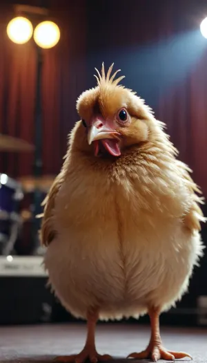 Rock n roll video chick