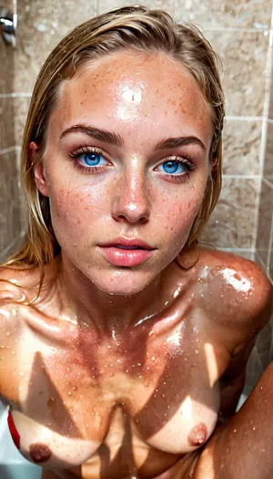 full body view an innocent 18 year old woman who has perfect skin perfect hourglass body and perky c cup breasts, (tan), (athletic slim crossfit body), (instagram model), (short), is naked laying on the ground getting missionary fucked by her boyfriends massive white penis, (missionary), (gagging), (tears), (ejaculation), (looking at me), (eyes that pop), (blonde), (blue eyes), (texan), (ultra realistic), (perfect skin), (freckles), (orgasm), (VIRGIN), ((perfect face), (perfect EYES), (HOTEL SHOWER), (wet)), ((((Passionate)), ((enticing)), ((love)))), (HD), (8k)