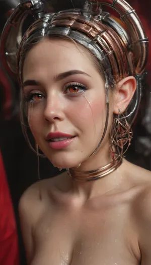 DonM1i1McQu1r3XL, <lora:DonM1i1McQu1r3XL-000008:.8>, DonMSt34mPXL, <lora:DonMSt34mPXL-000006:.8>, Clockwork woman. Succubus. Clockwork succubus hot squat.

Full body render. Succubus hot squat. Side view. Perfect body. Fuck me face. Smiling., (Crying:1.4), ., (Salivating:1.7), (Skin wet:1.4), . Blushing face. Red tits., (Mechanical rib cage:1.6), (Succubus:1.8)