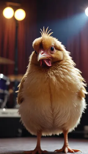 Rock n roll video chick