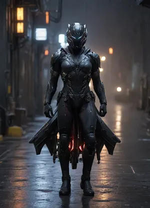hightech_robotics, Cyberpunk, cyberpunk, style, Full body, superhero pose. Sitting on a motorcycle in the rain. Midnight., (Sodium lighting:1.4), ., (Rain:1.9), (wet skin:1.8), symb10ic, neon, filaments, ribbons, tendrils, light, streaks, tentacles, cig, star, citizen, aegis, anvil, aopoa, argo, banu, crusader, drake, esperia, misc, origin, rsi, vanduul, roberts, space, industries, reclaimer, redeemer, hammerhead, eclipse, avenger, gladius, vanguard, pisces, carrack, legionnaire, hurricane, hornet, f7c, hawk, arrow, liberator, khartu, al, raft, mpuv, mole, defender, merchantman, hercules, inferno, msr, corsair, cutlass, caterpillar, blade, talon, shrike, prospector, hull, starfarer, freelancer, 100i, 300i, 400i, 600i, 890j, 890, jump, perseus, constellation, galaxy, mantis, aurora, scythe, glaive, <lora:CyborgMechExosuit_v1.5:.6>, <lora:hightech_robotics:.8>, <lora:3DCyberpunkStyle_Hap_XL:1.8>, <lora:SymBIOic:.5>, <lora:starcitizen:1.2>