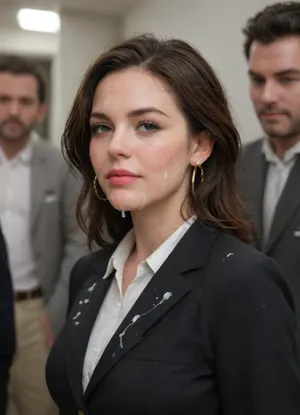 masterpiece, best quality, bukkake, upper body, office mature woman, highly detailed, epic, gorgeous, film grain, facialized, superfacialized, <lora:MS_Real_XL_Bukkake:.5>, <lora:facialized:.8>, <lora:cum_in_eye_deepmind:.8> masterpiece, best quality, bukkake, upper body, office mature woman, highly detailed, epic, gorgeous, film grain, facialized, superfacialized, <lora:MS_Real_XL_Bukkake:.5>, <lora:facialized:.8>, <lora:cum_in_eye_deepmind:.8>