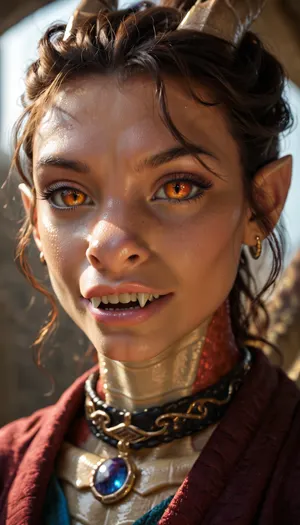 nude woman, (transforming into a sexy skinny anthro dragon girl:1.73), (dragon eyes), (sharp claws), (realistic dragon scales), (growing sharp dragon fangs), <lora:SDXL1.0-LoRa_Zeitgeist-Morphing-Concept_by-AI_Characters-v1.0:.95>, <lora:SG2:.8>