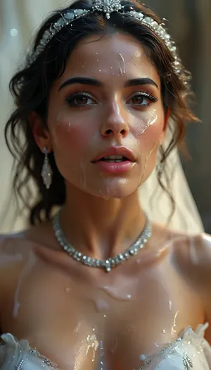 30 year old female bahranian queen, covered in thick white realistic cum, sexy expression, woman, cum, on, face, <lora:MJ52:.3>, <lora:BUT_SDXL_SHS:1.6>, <lora:add-detail-xl:.7>, <lora:CinematicStyle_v1:2>, <lora:JustCum:1.5>