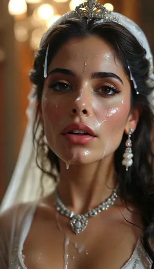 30 year old female bahranian queen, covered in thick white realistic cum, sexy expression, woman, cum, on, face, <lora:MJ52:.3>, <lora:BUT_SDXL_SHS:1.3>, <lora:add-detail-xl:.7>, <lora:CinematicStyle_v1:2>, <lora:JustCum:1.5>