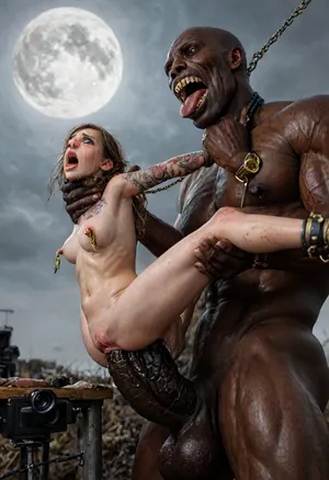 ((crying alot:1.215)), (12 men jerking off on her:1.4), ((old man fucking her from behind:1.5)), public exposure, (princess Elsa), college woman, (upskirt), (no panties), (big fake tits), (round breasts), bus, sitting, legs spread, buttplug, stockings, black coat, High, Resolution, More, Details, 8K, chained nipple ring, chained, in bdsm dungeon, side view, shot from below, carry fuck, anal sex, interracial, (extreme size difference:1.6), (big black cock:1.4), large black male, tattoos, gold watch, cameras, filming, gigantic penis, gigantic cock, interracial, (anal), (vaginal), orgasm, ripped outfit, (gangbang), (triple_penetration), (full_blush), colors, (nipples), (medium_breasts), ruined black makeup, runny makeup, eyelashes, exhausted ecstatic expression, open mouth, painful, starring into the camera, ((Hyper realistic)), (ultra HD image), 8k, super high quality, super high resolution, extremely detailed, perfect face, perfect eyes, ((crying alot:1.65)), extremely shy, 1 girl, 8 old men, ((old man fucking her from behind:1.5)), ((view from the side)), ((brutal sex:1.3)), ((extremely rough pounding)), ((forceful)), (in a bloody field after a battle, white full moon in the sky:1.4), (man is choking her from behind:1.6), ((hogtied, bound with large chains, tied to a torture table:1.18)), ((((12 giant african muscular men:1.4)), (opening wide her little mouth:1.5), (interracial sex), ((anal fuck 1.5)), (hyper massive cock:1.2), of the beast is to big for her little mouth, impossible fit in mouth, looking up, (trying to fit in her mouth the massive cock:1.24), (Tears:2), (bukkake:1.24), (handjob:1.12), above view, cum in mouth, cum on forehead, cum on cheeks, porn photoshoot, (huge dick:1.12), (creamy deep deepthroat:1.24), (extreme oral sex:1.4), (huge massive white dick:1.24), (cum), (hands holding hair), (huge dick:1.4), (bukakke), (cum in face, cum on body), (covered in cum), ((tears:2)), large hyper muscular fat old men, (double anal sex), swollen white veiny cocks, (double anal penetration:1.4), hardcore double penetration, proper physics, big white cocks, muscular white old men double anal gangbang)), (forceful penetrations), extremely graphic, beautiful hands, massive cum in ass, anatomically correct, (eyes wide open in horror:1.72), (wide mouth spreader:1.8), (pleading expression:1.56), (terrified:1.48), (crying:1.48), (fear and panic:1.56), (pulled nipple clamps:1.4), (anal spit roast:1.12), (large massive cock in mouth:1.12), deep anal penetration, (very high view:1.12), (detail Hermione Granger:1.32), (detail Hermione Granger face:1.16), <lora:LCMTurboMix_Euler_A_fix:2>, <lora:detailed_notrigger:2>, <lora:photorealistic_portrait_notrigger:2>, <lora:JuggerCineXL2:2>, <lora:CinematicStyle_v1:2>