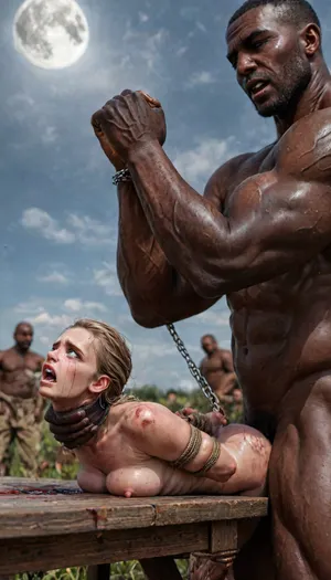 ((crying alot:1.215)), (12 men jerking off on her:1.4), ((old man fucking her from behind:1.5)), public exposure, (princess Elsa), college woman, (upskirt), (no panties), (big fake tits), (round breasts), bus, sitting, legs spread, buttplug, stockings, black coat, High, Resolution, More, Details, 8K, chained nipple ring, chained, in bdsm dungeon, side view, shot from below, carry fuck, anal sex, interracial, (hyper size difference:1.12), (big black cock:1.4), large black male, tattoos, gold watch, cameras, filming, gigantic penis, gigantic cock, (anal), (vaginal), orgasm, ripped outfit, (gangbang), (triple_penetration), (full_blush), colors, (nipples), (medium_breasts), ruined black makeup, runny makeup, eyelashes, exhausted ecstatic expression, open mouth, painful, starring into the camera, ((Hyper realistic)), (ultra HD image), 8k, super high quality, super high resolution, extremely detailed, perfect face, perfect eyes, ((crying alot:1.65)), extremely shy, 1 girl, 8 old men, ((view from the side)), ((brutal sex:1.3)), ((extremely rough pounding)), ((forceful)), (in a bloody field after a battle, white full moon in the sky:1.4), (man is choking her from behind:1.2), ((hogtied, bound with large chains, tied to a torture table:1.18)), ((((12 giant african muscular men:1.4)), (opening wide her little mouth:1.5), (interracial sex), ((anal fuck 1.5)), (hyper massive cock:1.2), of the beast is to big for her little mouth, impossible fit in mouth, looking up, (trying to fit in her mouth the massive cock:1.24), (Tears:2), (bukkake:1.24), (handjob:1.12), above view, cum in mouth, cum on forehead, cum on cheeks, porn photoshoot, (huge dick:1.12), (creamy deep deepthroat:1.24), (extreme oral sex:1.4), (huge massive white dick:1.24), (cum), (hands holding hair), (huge dick:1.4), (bukakke), (cum in face, cum on body), (covered in cum), ((tears:2)), large hyper muscular fat old men, (double anal sex), swollen white veiny cocks, (double anal penetration:1.4), hardcore double penetration, proper physics, big white cocks, muscular white old men double anal gangbang)), (forceful penetrations), ((gangbang_rape, doubleanal_rape, arms_behind_head, nsfw:1.24)), ((hogtied, bound with large chains, tied to a torture van:1.18)), (Torture, defiling, sadism:1.12), ((gangbang_rape, doubleanal_rape, arms_behind_head, nsfw:1.24)), ((hogtied, bound with large chains, tied to a torture van:1.18)), (Torture, defiling, sadism:1.12), extremely graphic, anatomically correct, (eyes wide open in horror:1.72), (wide mouth spreader:1.8), (pleading expression:1.56), (terrified:1.48), (crying:1.48), (fear and panic:1.56), (pulled nipple clamps:1.4), (anal spit roast:1.12), (large massive cock in mouth:1.12), deep anal penetration, (very high view:1.12), (detail Hermione Granger:1.32), (detail Hermione Granger face:1.16), <lora:LCMTurboMix_Euler_A_fix:2>, <lora:detailed_notrigger:2>, <lora:photorealistic_portrait_notrigger:2>, <lora:JuggerCineXL2:2>, <lora:CinematicStyle_v1:2>