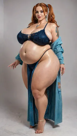 Reiq art style.
Russian beauty oversized bbw milf with oversized thick thighs. In erotical clothes. Orange hair with two maxi pigtails. Full body with tattoos. filigree of bright, rich colors. seductive posing, standig with spreanwide legs. horny face with busty opened mouth. Super clear, highly detailed watercolor, glaze technique, plus colored alcohol ink.
New mother, massive saggy tits full of milk, pregnant titties, massive huge breasts, (soft and jiggly boobs:1.5), (deep cleavage:.8), showing off her body in a lace erotically lingerie, huge curves barely contained, massive wide hips, small feet, small shoulders, small head, <lora:DonaughtX2Lora-000105:.8>, <lora:LCMTurboMix_Euler_A_fix:.8>