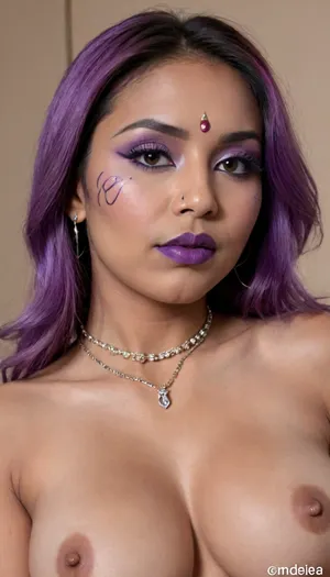 (high-quality facial detail:1.3), Indian sexy beautiful girl, (blue eyes:1.3), ((bimbo makeup, intense saturated glossy purple lipstick:1.2)), (Indian face:1.9), ((makeup:1.8), long blue eyelashes, olive eyeshadow with glitter), (lips:1.2), open mouth, saliva, in a transparent tight-fitting sequined dress, (pink-purple areoles are visible, nipples with piercings), an exquisite necklace and gold bracelets, (purple anus stretched around dildo), mid ejaculation, (penetration), she has long hair tied up in a bun, (purple pussy:1.7), nipple ringsnipple, (purple puffy anus:1.5), nipple ringsnipple rings, pussy view, slit pussy, slender long legs with a high waist, fishnet stockings, green stilettos, seductive grins, dark skin., (cum in mouth:1.3), (heavy pussy piercing:1.7), There is a lot of cum on the pubic area of the anus, lactation, sprayingmilk, Aesthetic, Nail, Alanya, Ruins, cunnilingus, 2girls, girl, licking, pussy, <lora:lactation_XL_0_:1.6>, <lora:Aesthetic_Nails:1.4>, <lora:Alanya Ruins:1.7>, <lora:Cunnilingus XL:2>