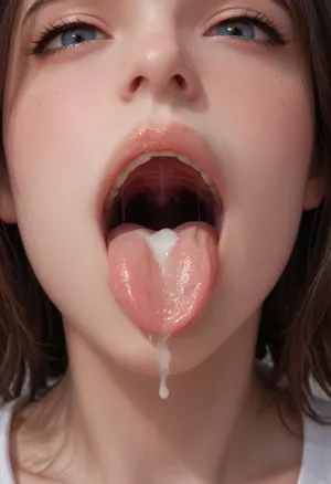 adult, ((asian)), female, (mouth extremely wide open, uvula, tongue out), cumslut, ((realistic anatomy)), perfect teeth, perfect tongue, realistic uvula, <lora:SDXL_oral_v1-000009:1.5>, close_up_detailed_shot_of1, <lora:close_up_detailed_shot_of1:.8>, tongue, out, ahegao, drool, <lora:ahegao_sdxl_v4:.8>, woman, cum, on, face, <lora:JustCum:.8>