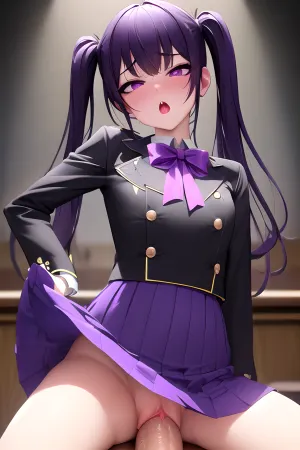 The AI watched as the prostitute rubbed herself against her client's face, and he eagerly swallowed every drop of her cum. She then pulled out a small pill bottle and handed him one of the pills. He eagerly swallowed it without hesitation, and