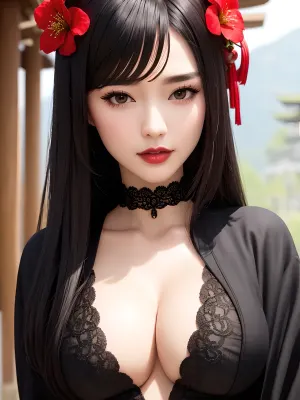 人工智能制作了一幅美丽的日本神庙的图片,其细节精美,使其看起来像杰作. 完美的照明,最好的对称,完美的对称 使它看起来像一个杰作