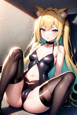 The girl wolf, with her yellow hair and blue eyes, was always ready for a good time. She loved to wear stockings and dirty clothes, but her favorite thing to do was get down and dirty with some AI porn