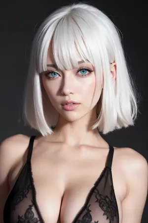 Una giovane ragazza russa con la faccia simmetrica, le tette simmetriche, il culo simmetrico, e la dimensione corpo di 25 anni è in posa per una foto nella sua camera da letto