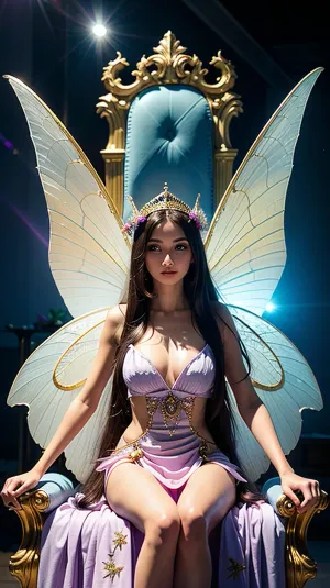Aria, a young girl with long hair that cascaded down her back and big bright eyes, found an ancient artifact that granted her immense power over all things magical. She traveled far and wide through different worlds and dimensions, facing many challenges along the